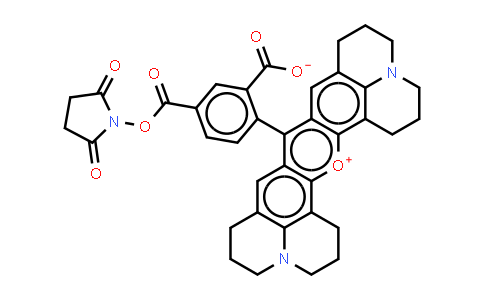 CAS No. 209734-74-7, 5-Carboxy-X-rhodamin N-succinimidyl ester