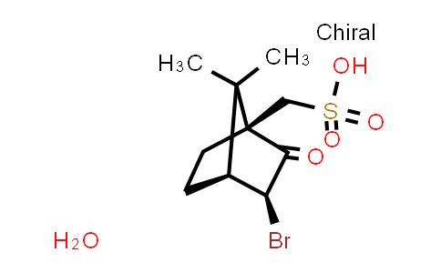 CAS No. 209736-59-4, ((1S,3S,4S)-3-Bromo-7,7-dimethyl-2-oxobicyclo[2.2.1]heptan-1-yl)methanesulfonic acid hydrate