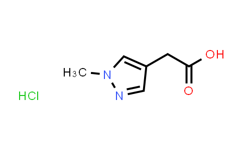 CAS No. 2097863-77-7, 2-(1-Methyl-1H-pyrazol-4-yl)acetic acid hydrochloride
