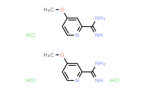 CAS No. 2097864-95-2, 4-Methoxypicolinimidamide sesquihydrochloride