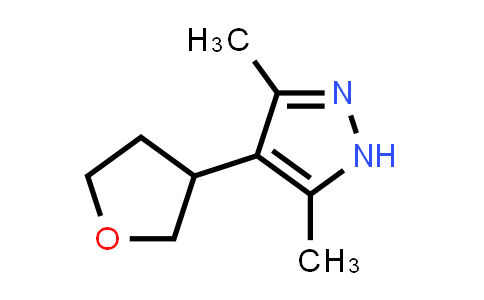 CAS No. 2097866-33-4, 3,5-Dimethyl-4-(oxolan-3-yl)-1H-pyrazole