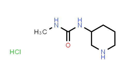 CAS No. 2097935-45-8, 3-Methyl-1-(piperidin-3-yl)urea hydrochloride