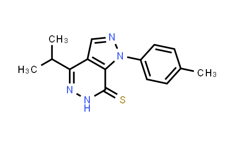 CAS No. 2097935-75-4, 4-Isopropyl-1-(p-tolyl)-1,6-dihydro-7H-pyrazolo[3,4-d]pyridazine-7-thione