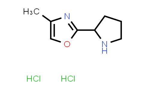 2097936-04-2 | 4-Methyl-2-(pyrrolidin-2-yl)-1,3-oxazole dihydrochloride