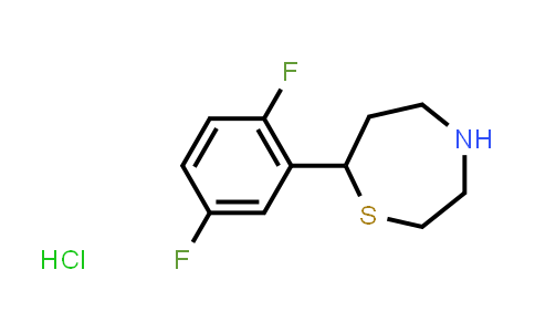 CAS No. 2097936-26-8, 7-(2,5-Difluorophenyl)-1,4-thiazepane hydrochloride