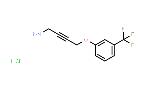 CAS No. 2097936-61-1, 4-[3-(Trifluoromethyl)phenoxy]but-2-yn-1-amine hydrochloride