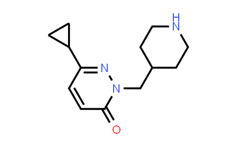 CAS No. 2097937-37-4, 6-Cyclopropyl-2-[(piperidin-4-yl)methyl]-2,3-dihydropyridazin-3-one