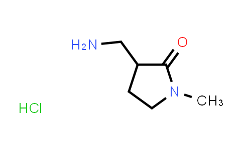 CAS No. 2097937-38-5, 3-(Aminomethyl)-1-methylpyrrolidin-2-one hydrochloride