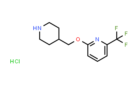 CAS No. 2097937-66-9, 2-[(Piperidin-4-yl)methoxy]-6-(trifluoromethyl)pyridine hydrochloride