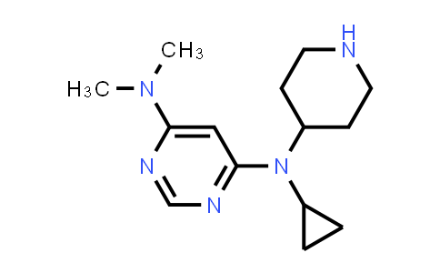 CAS No. 2097937-92-1, N4-Cyclopropyl-N6,N6-dimethyl-N4-(piperidin-4-yl)pyrimidine-4,6-diamine
