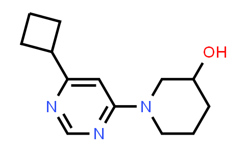CAS No. 2098017-74-2, 1-(6-Cyclobutylpyrimidin-4-yl)piperidin-3-ol