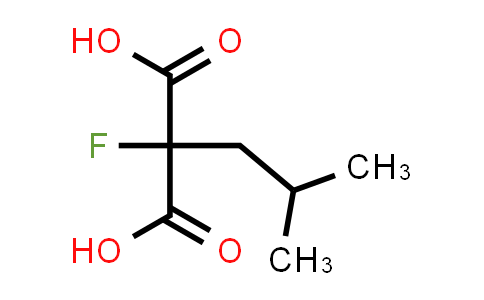 CAS No. 2098024-03-2, 2-Fluoro-2-(2-methylpropyl)propanedioic acid
