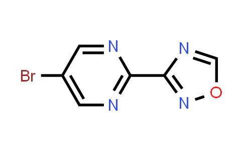 CAS No. 2098092-67-0, 3-(5-Bromopyrimidin-2-yl)-1,2,4-oxadiazole
