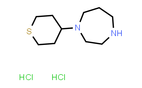 CAS No. 2098093-19-5, 1-(Tetrahydro-2H-thiopyran-4-yl)-1,4-diazepane dihydrochloride