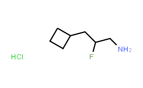 MC539597 | 2098111-25-0 | 3-Cyclobutyl-2-fluoropropan-1-amine hydrochloride