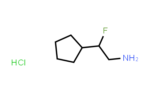 CAS No. 2098113-23-4, 2-Cyclopentyl-2-fluoroethan-1-amine hydrochloride