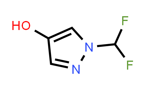CAS No. 2098115-43-4, 1-(Difluoromethyl)-1H-pyrazol-4-ol
