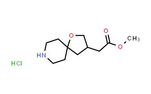 MC539610 | 2098333-07-2 | Methyl 2-(1-oxa-8-azaspiro[4.5]decan-3-yl)acetate hydrochloride