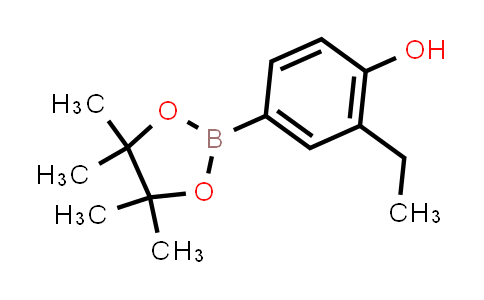 CAS No. 2098426-15-2, 2-Ethyl-4-(4,4,5,5-tetramethyl-1,3,2-dioxaborolan-2-yl)phenol
