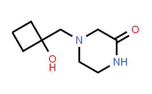 CAS No. 2098500-76-4, 4-[(1-Hydroxycyclobutyl)methyl]piperazin-2-one