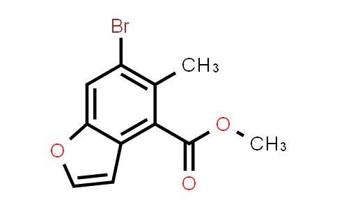 CAS No. 2098546-44-0, Methyl 6-bromo-5-methylbenzofuran-4-carboxylate