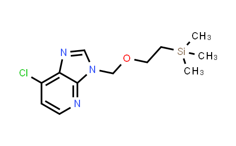 CAS No. 2098583-31-2, 7-Chloro-3-((2-(trimethylsilyl)ethoxy)methyl)-3H-imidazo[4,5-b]pyridine