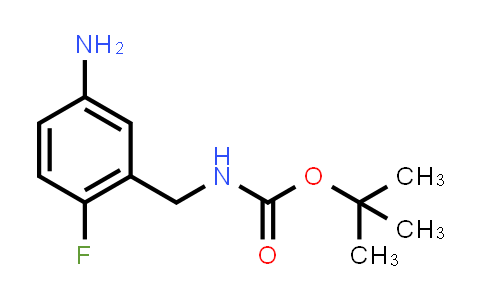 CAS No. 209899-48-9, tert-Butyl (5-amino-2-fluorobenzyl)carbamate