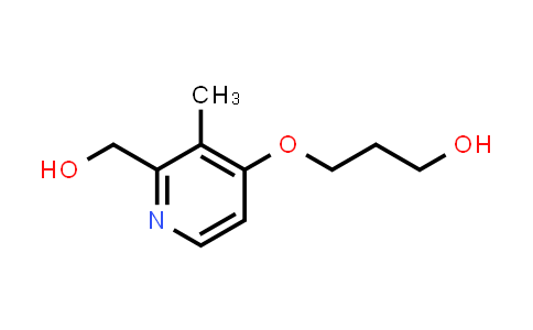 CAS No. 209914-29-4, 3-((2-(Hydroxymethyl)-3-methylpyridin-4-yl)oxy)propan-1-ol