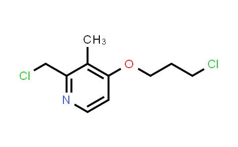 CAS No. 209914-31-8, 2-(Chloromethyl)-4-(3-chloropropoxy)-3-methylpyridine