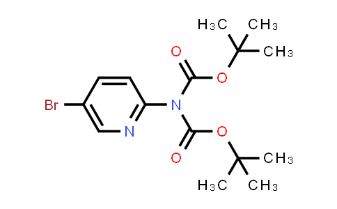 CAS No. 209959-28-4, Imidodicarbonic acid, 2-(5-bromo-2-pyridinyl)-, 1,3-bis(1,1-dimethylethyl) ester