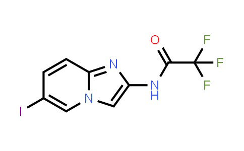 CAS No. 209971-49-3, 2,2,2-Trifluoro-N-(6-iodoimidazo[1,2-a]pyridin-2-yl)acetamide