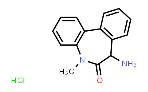 CAS No. 209984-32-7, 7-Amino-5-methyl-5H-dibenzo[b,d]azepin-6(7H)-one hydrochloride