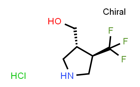 CAS No. 2101775-10-2, [(3R,4R)-4-(Trifluoromethyl)pyrrolidin-3-yl]methanol hydrochloride