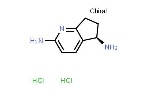 CAS No. 2101848-16-0, (R)-6,7-Dihydro-5H-cyclopenta[b]pyridine-2,5-diamine dihydrochloride