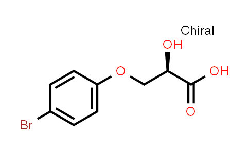 2101856-07-7 | (R)-3-(4-Bromophenoxy)-2-hydroxypropanoic acid
