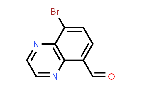 CAS No. 2101944-50-5, 8-Bromoquinoxaline-5-carbaldehyde