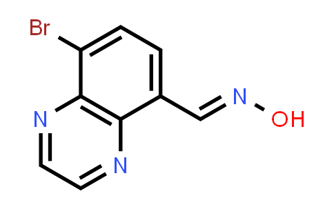 CAS No. 2101944-51-6, (E)-8-Bromoquinoxaline-5-carbaldehyde oxime