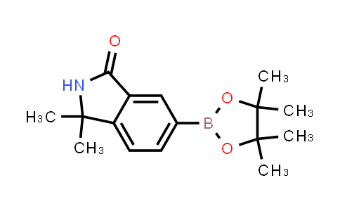 CAS No. 2102195-34-4, 3,3-Dimethyl-6-(4,4,5,5-tetramethyl-1,3,2-dioxaborolan-2-yl)isoindolin-1-one