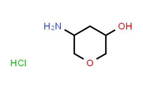 CAS No. 2102408-50-2, 5-Aminooxan-3-ol hydrochloride