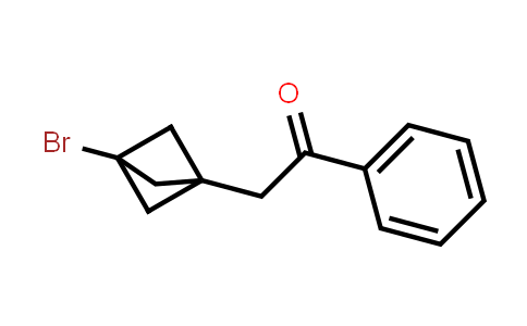 CAS No. 2102408-90-0, 2-{3-Bromobicyclo[1.1.1]pentan-1-yl}-1-phenylethan-1-one