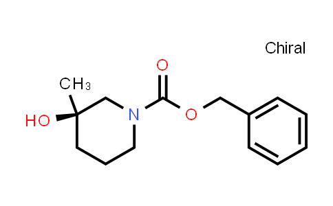 CAS No. 2102409-77-6, Benzyl (3R)-3-hydroxy-3-methylpiperidine-1-carboxylate