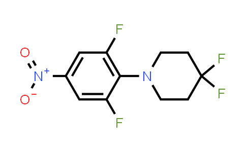 CAS No. 2102410-23-9, 1-(2,6-difluoro-4-nitrophenyl)-4,4-difluoropiperidine
