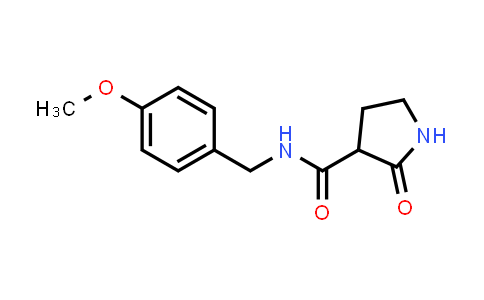 CAS No. 2102410-57-9, N-(4-methoxybenzyl)-2-oxopyrrolidine-3-carboxamide