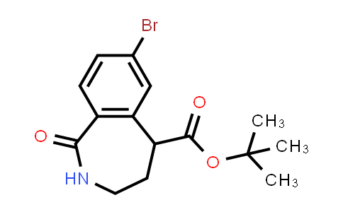 CAS No. 2102411-23-2, 1H-2-Benzazepine-5-carboxylic acid, 7-bromo-2,3,4,5-tetrahydro-1-oxo-, 1,1-dimethylethyl ester