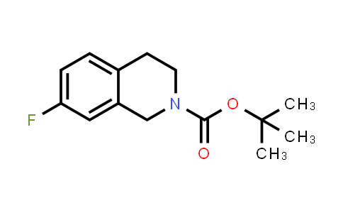 CAS No. 2102412-01-9, 2(1H)-Isoquinolinecarboxylic acid, 7-fluoro-3,4-dihydro-, 1,1-dimethylethyl ester