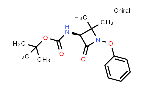 CAS No. 2102412-22-4, (S)-tert-butyl (2,2-dimethyl-4-oxo-1-phenoxyazetidin-3-yl)carbamate