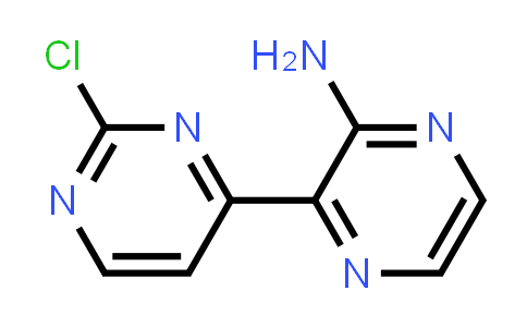 CAS No. 2102412-80-4, 3-(2-chloropyrimidin-4-yl)pyrazin-2-amine