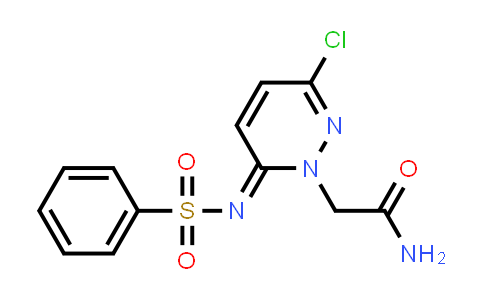 CAS No. 2102414-90-2, 1(6H)-Pyridazineacetamide, 3-chloro-6-[(phenylsulfonyl)imino]-