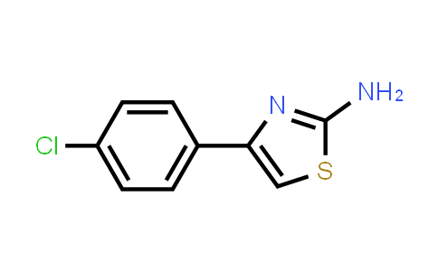 CAS No. 2103-99-3, 4-(4-Chlorophenyl)thiazol-2-amine
