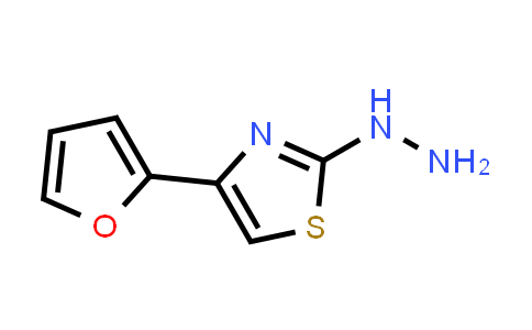 CAS No. 21036-64-6, 4-(2-Furyl)-2-hydrazino-1,3-thiazole